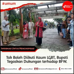 BUPATI BERAU DUKUNG KEGIATAN BERAU FASHION WEEK