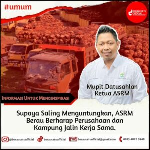 ASRM BERAU LAKUKAN MEDIASI PERUSAHAAN TANPA KEBUN DENGAN PETANI SAWIT MANDIRI