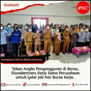 Tekan Angka Pengangguran di Berau, Disnakertrans Kerja Sama Perusahaan untuk Gelar Job Fair Bursa Kerja
