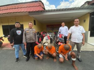 3 Pelaku Curanmor Berhasil Dibekuk, Satu Diantara Residivis