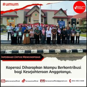 BUPATI BERAU IKUTI APEL PERINGATAN HARI KOPERASI KE-75