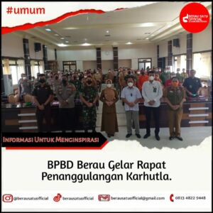 BPBD Berau Gelar Rapat Penanggulangan Karhutla