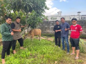 PWI dan SMS Kurban 4 Ekor Sapi dan 2 Ekor Kambing