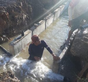 Beberapa Titik Terjadi Kebocoran Pipa Akibat Pengerjaan Proyek Drainase, Perumda Batiwakkal Gerak Cepat