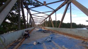 Jembatan Kelay Telah Memasuki 1 Bulan Masa Perbaikan, Optimis Selesai Lebih Awal