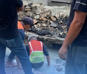 Pengerjaan Drainase Sebabkan Tekanan Air Melemah