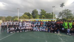 Wakil Bupati Berau Membuka Bupati Cup Basketball Championship 2023.