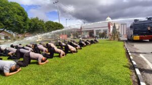 Sebanyak 57 Personel Polri Naik Pangkat 