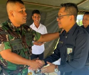 Direktur Perumda Batiwakkal Hadiri Launching Kegiatan TNI Manunggal Air Bersih (TMAB)