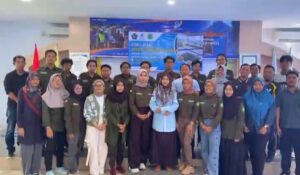 Puluhan Mahasiswa UM Berau Sambangi Perumda Air Minum Batiwakkal Berau