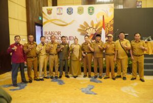 Siap Sukseskan Pemilu 2024, Bupati Hadiri Rakor Forkopimda Se Kaltim