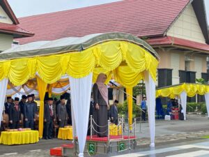 Pimpin Upacara Peringatan Hari Otonomi Daerah Ke-XXVIII, Bupati Tekankan Pentingnya Otonomi Daerah