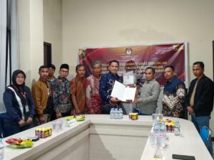 KPU Terima Berkas Dua Pasangan Bakal Calon Perseorangan