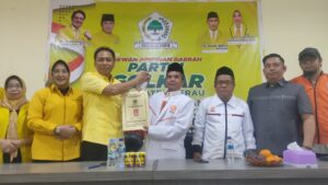 PKS Kembalikan Formulir Pendaftaran Ke Golkar, Sumadi Berharap PKS dan Golkar Dapat Berkoalisi