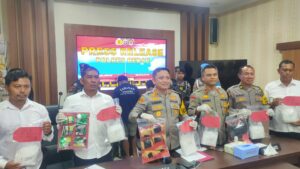 Polres Berau dan Polda Kaltara Bekerjasama Gagalkan Peredaran 6 Kg Sabu