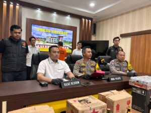 Polres Berau Berhasil Mengamankan 23.795 Botol Miras