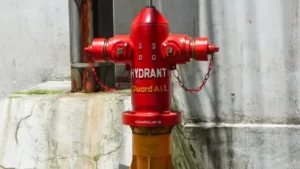 BPBD Himbau Kantor Yang Baru Dibangun Memiliki Hidran