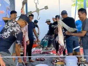 Perumda Air Minum Batiwakkal Berau Gelar Kurban Bersama Karyawan dan Warga Sekitar IPA