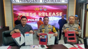 Polres Berau Mengamankan Tersangka Kasus Penipuan, Korban Dijanjikan Lolos Jadi Anggota Polri