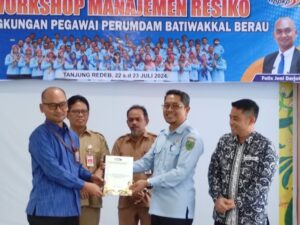 70 Karyawan Perumda Air Minum Batiwakkal Berau Ikut Serta Dalam Workshop Manajemen Risiko
