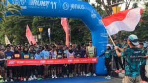 Nuansa LG Fun Run 5K Diwarnai Aksi Deklarasi Pilkada Damai 2024