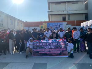 Ribuan Masyarakat Berau Turut Deklarasi Pilkada Damai 2024, Pada Kegiatan HUT Zona.my.id