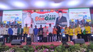 Gelar Deklarasi, Pasangan SraGam Siap Lanjutkan dan Tuntaskan