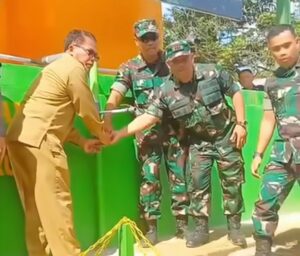 Perumda Air Minum Batiwakkal Berau Komitmen Dukung TMMD Air Bersih Tahap II