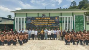 Bupati Tutup Pelatihan Operator Magang dan Mekanik Magang PT. Pamapersada Nusantara