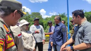 Jembatan Putus Akibat Banjir di Suaran, Penyebrangan Perahu Dipilih Sebagai Alternatif Sementara