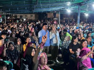 Paslon 1 MP-AW Disambut Ribuan Masyarakat Maluang