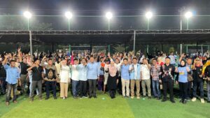 Kampanye di Empat Titik Tanjung Redeb, SraGam Sampaikan Visi-Misi