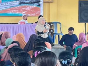 Kampanye di Kecamatan Gunung Tabur, SraGam Komitmen Dorong Pembangunan di Kampung-Kampung