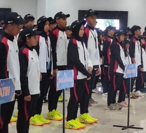 Kontingen Kaltim Dilepas untuk Bertanding di Pra Popnas 2024