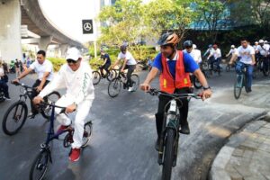 Ajak Masyarakat Jadikan Bersepeda Sebagai Gaya Hidup Sehat