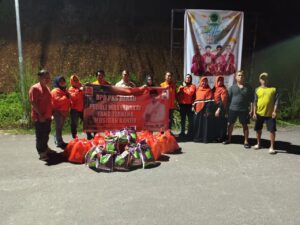 Banjir di Meraang dan Tumbit Melayu, DPD PKS Berau Gerak Cepat Salurkan Bantuan