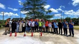 Perumdam Batiwakkal dan BPBD Berau Gelar Pelatihan Penanganan Awal Kebakaran