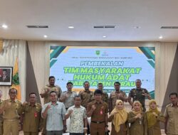 Verifikasi Usulan Kampung, Pemkab Berau Gelar Pembekalan Tim Masyarakat Hukum Adat