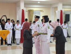 Kukuhkan 35 Anggota Paskibraka 2025, Bupati: Paskibraka Adalah Simbol Disiplin, Dedikasi, dan Tanggung Jawab