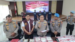 Kendali dari Balik Jeruji Besi, Polres Berau Sita 8,09 Kilogram Sabu