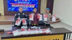 Polisi Gagalkan Pengiriman 15 Kg Sabu di Berau, Tiga Orang Ditangkap